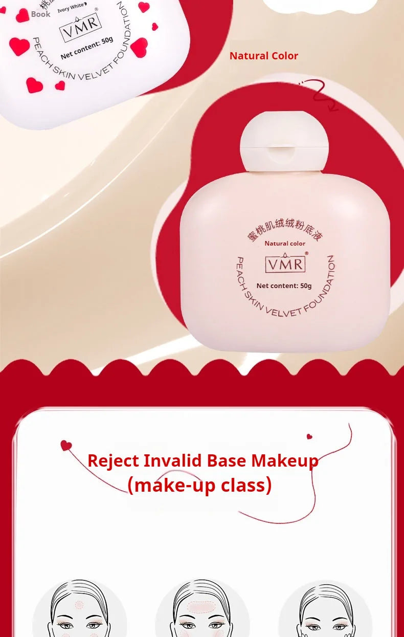 VMR Waterproof Liquid Foundation Long Lasting Natural Makeup Base