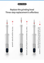Cordless Electric Nail Drill Set for Manicure and Pedicure
