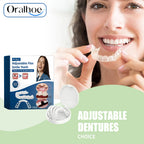 Adjustable Snap-On Smile Veneers for Missing Teeth