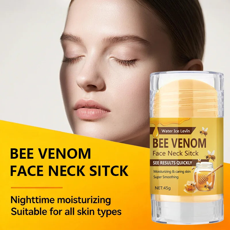 Bee Venom Face and Neck Firming Stick Anti Aging Collagen Moisturizer