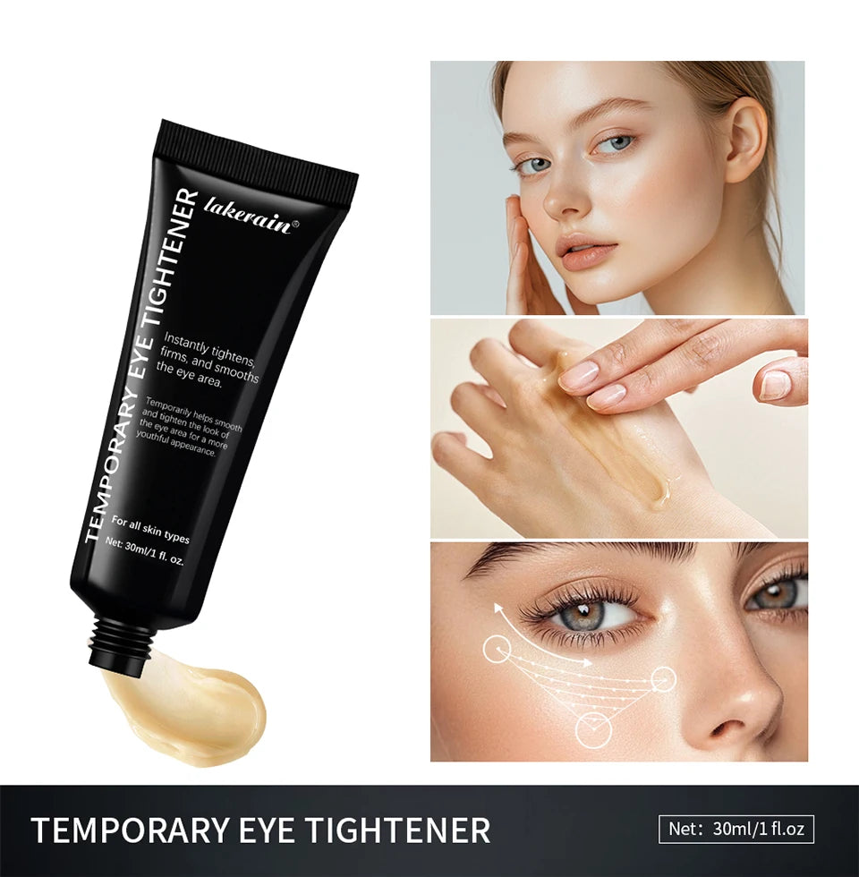 Instant Temporary Eye Tightening Cream for Fine Lines and Puffiness