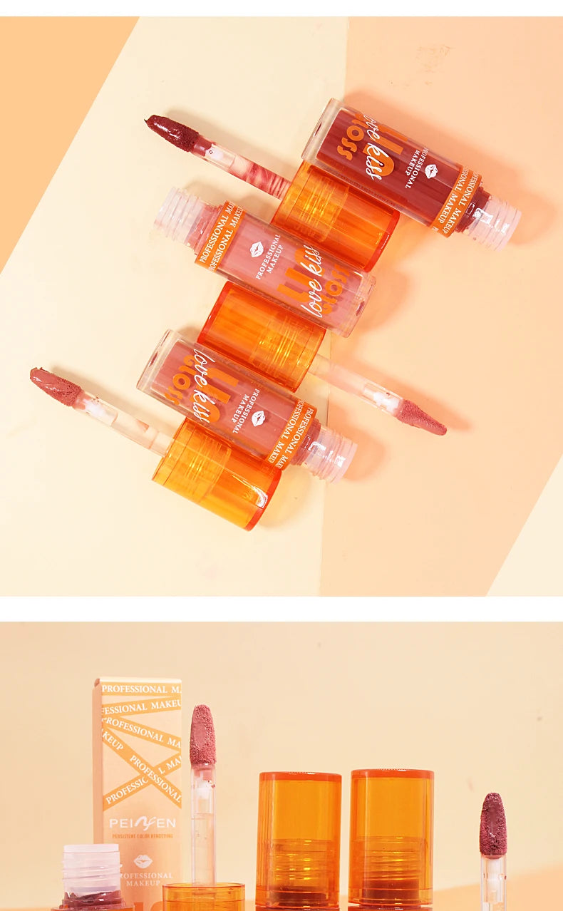 Matte Lip Gloss Waterproof Long Lasting Liquid Lipstick Berry Shades