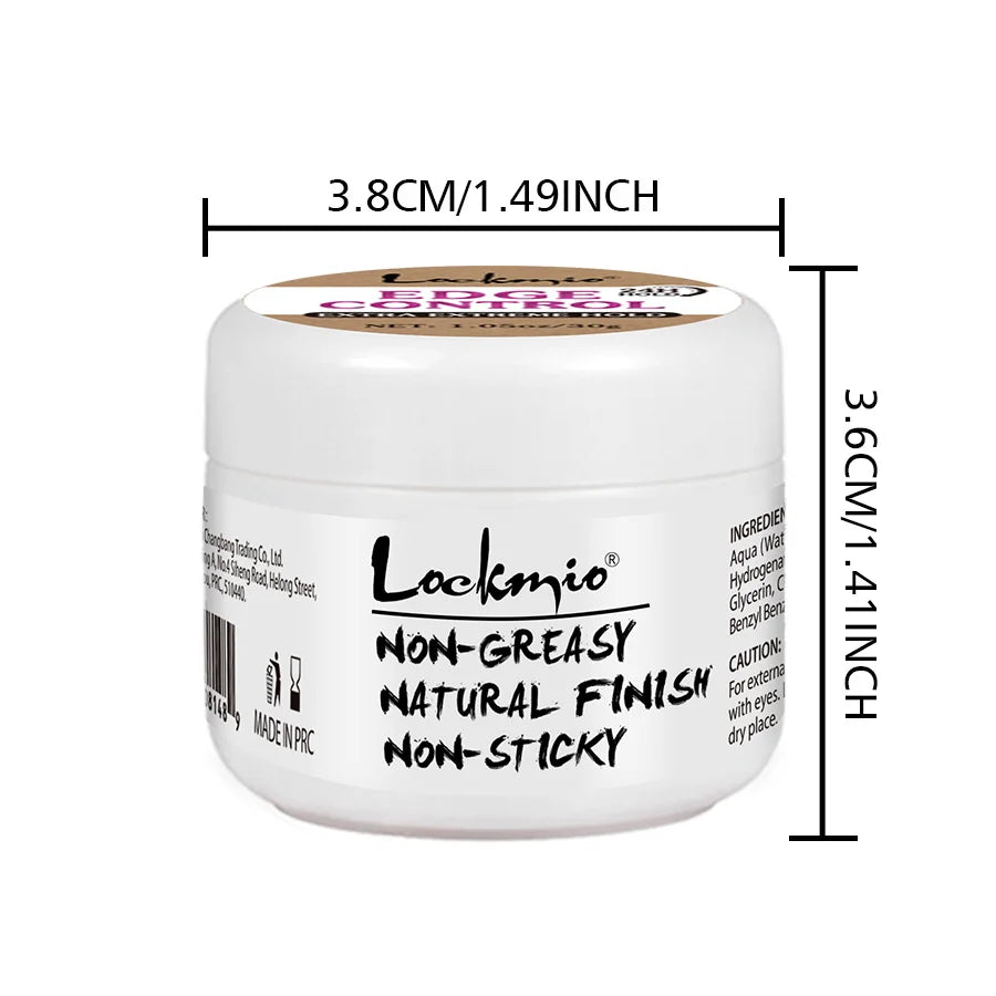 Lockmio Hair Styling Set Edge Control Wax Stick and Lace Wig Glue - 16