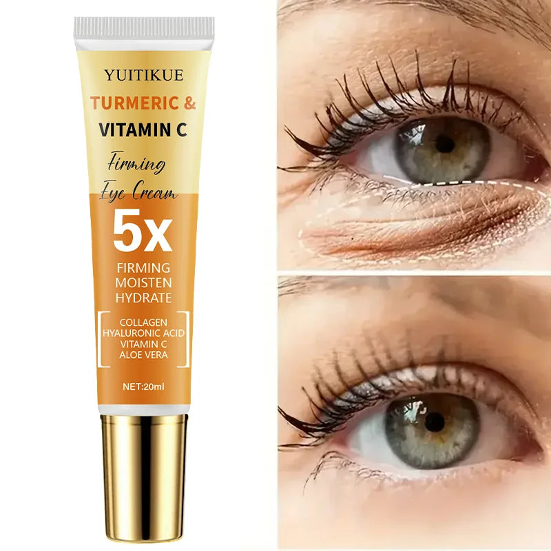 YUITIKUE Turmeric Vitamin C Eye Cream for Dark Circles and Firming - 7