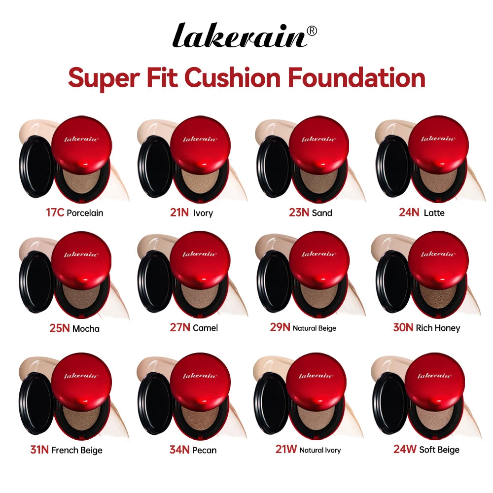 Long-Lasting Full Coverage Cushion Foundation with Sun Protection