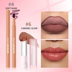 Long-Lasting Lip Liner and Moisturizing Balm Set