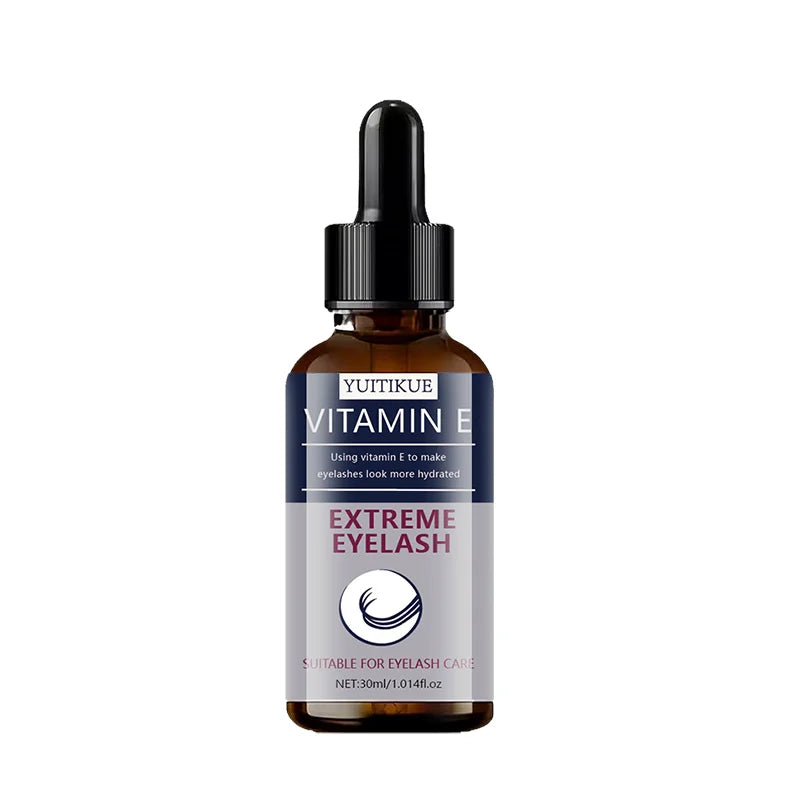 YUITIKUE Vitamin E Eyelash Serum Growth and Hydrating Lash Treatment - 9