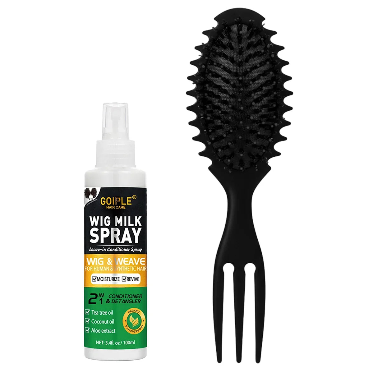 100ml 2-in-1 Wig Milk Leave-In Conditioner and Heat Protection Spray
