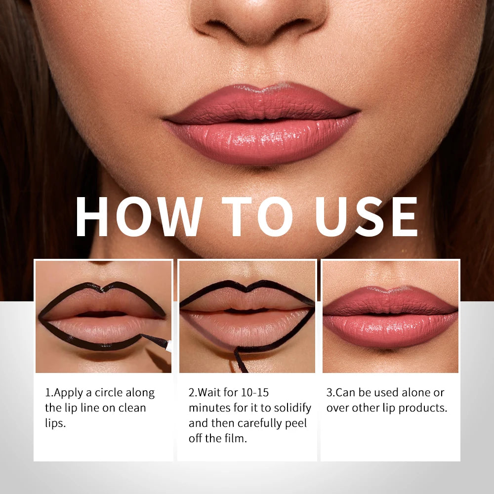 Peel-Off Tattoo Lip Liner Stain