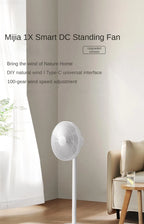 Mijia 1X Smart Standing Fan DC Frequency Conversion Electric Floor Fan