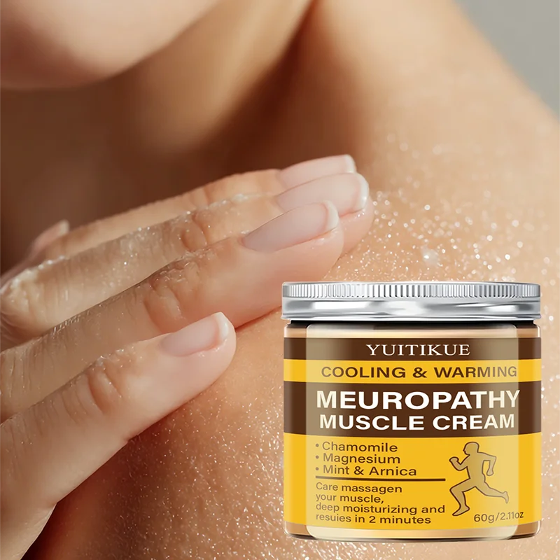 YUITIKUE Neuropathy Muscle Relief Cream Magnesium Arnica Massage Balm - 1