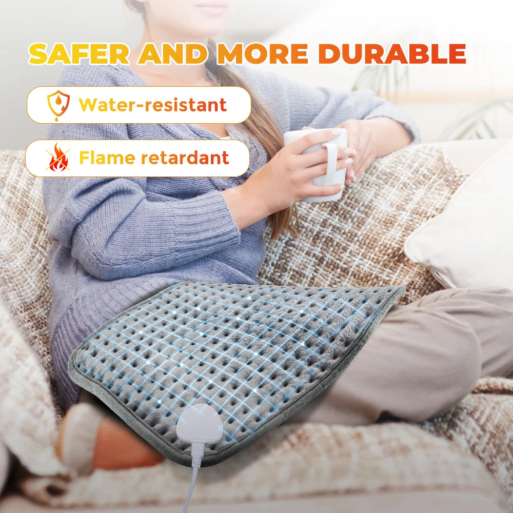 Electric Heating Pad for Body Pain Relief and Winter Warmth