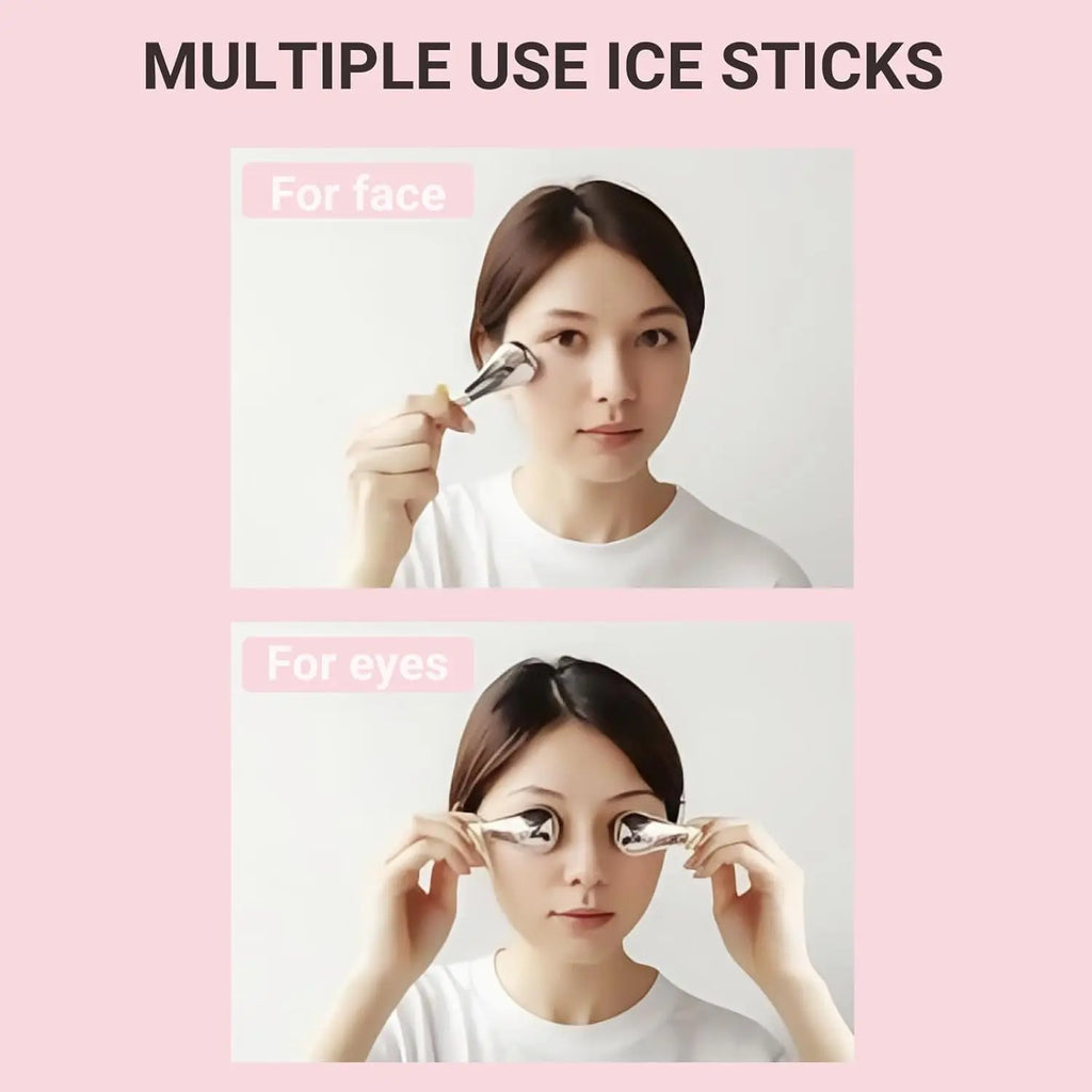 Stainless Steel Facial Cryo Sticks for Puffiness and Skin Cooling
