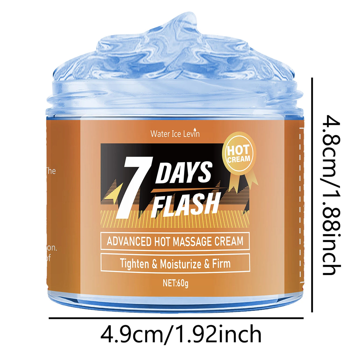 Water Ice Levin Hot Massage Cream Firming and Abdominal Tightening Gel