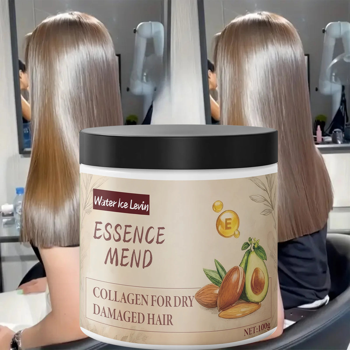 Winter Collagen Hair Essence Keratin Biotin Repair Treatment 100g
