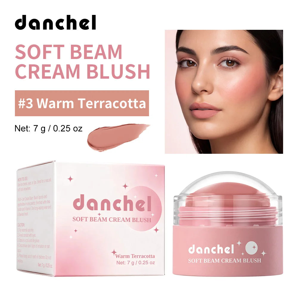 Multi-Use Cream Blush for Cheeks Lips and Eyes - 26