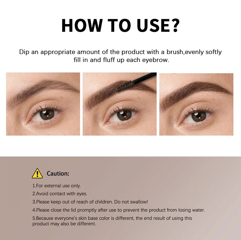 Volumizing Eyebrow Mousse Gel for Fuller Brows - 13