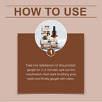 Clove Mint Mouthwash for Bad Breath and Oral Hygiene
