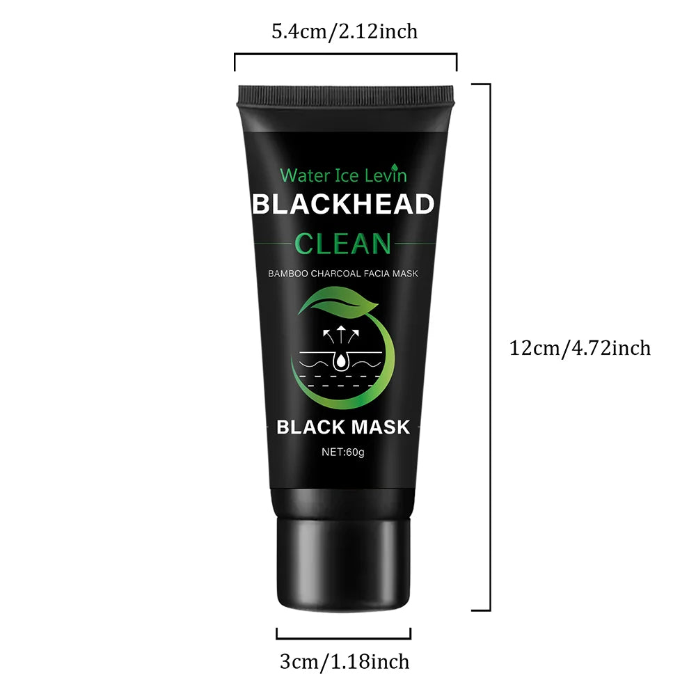 Bamboo Charcoal Blackhead Remover Face Mask Deep Cleansing Peel Off