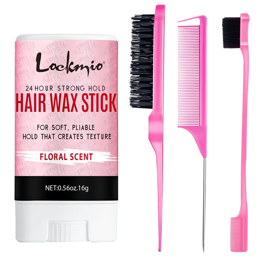 Lockmio Hair Wax Stick Anti Frizz Finishing Cream for Wigs and Styling