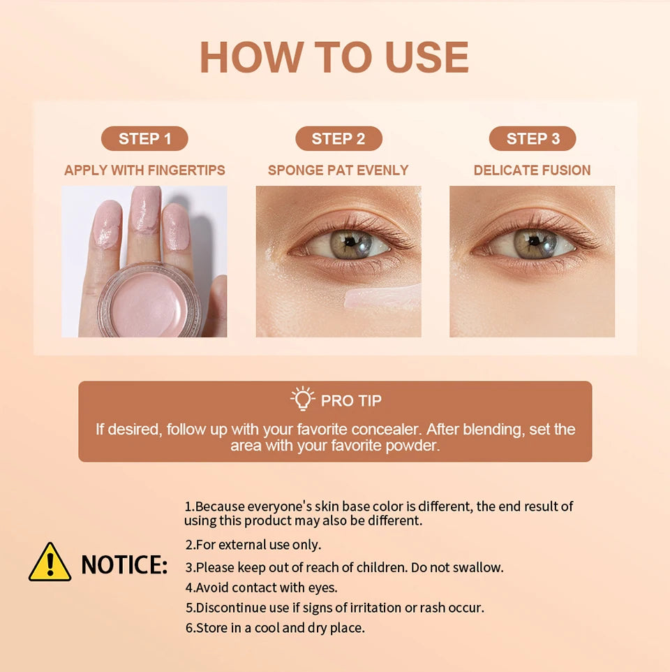 Under-Eye Brightening Concealer for Dark Circles