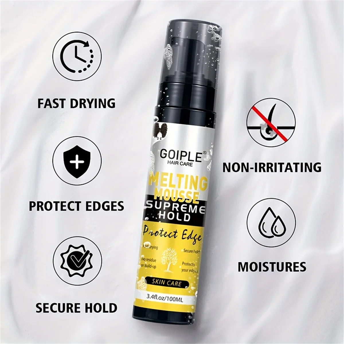 Wig Lace Melting Mousse Invisible Hold and Edge Protector Spray - 2
