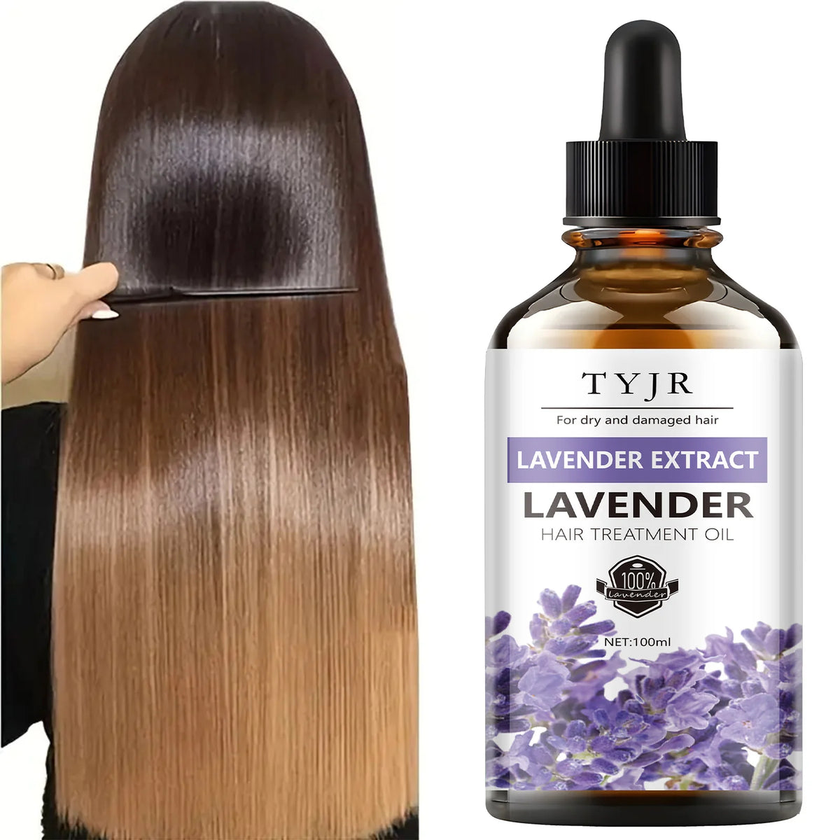 Pure Lavender Essential Oil for Skin Care Massage and Aromatherapy
