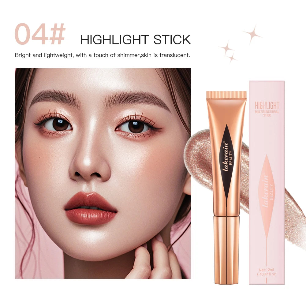 Liquid Face Contour and Highlighter Wand with Cushion Applicator