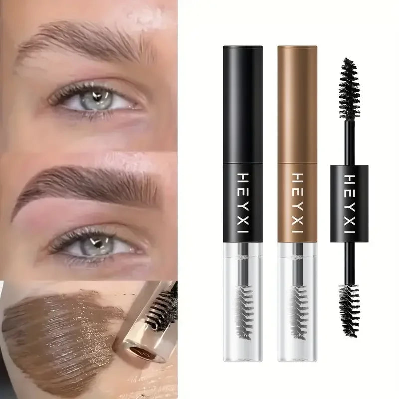 HEYXI Double Ended Eyebrow Dye Waterproof Long Lasting Brow Gel - 2