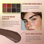 8-Color Cream Blush and Contour Palette