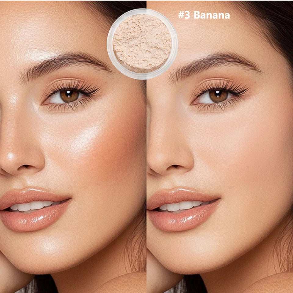 Matte Loose Baking and Setting Powder for Flawless Makeup