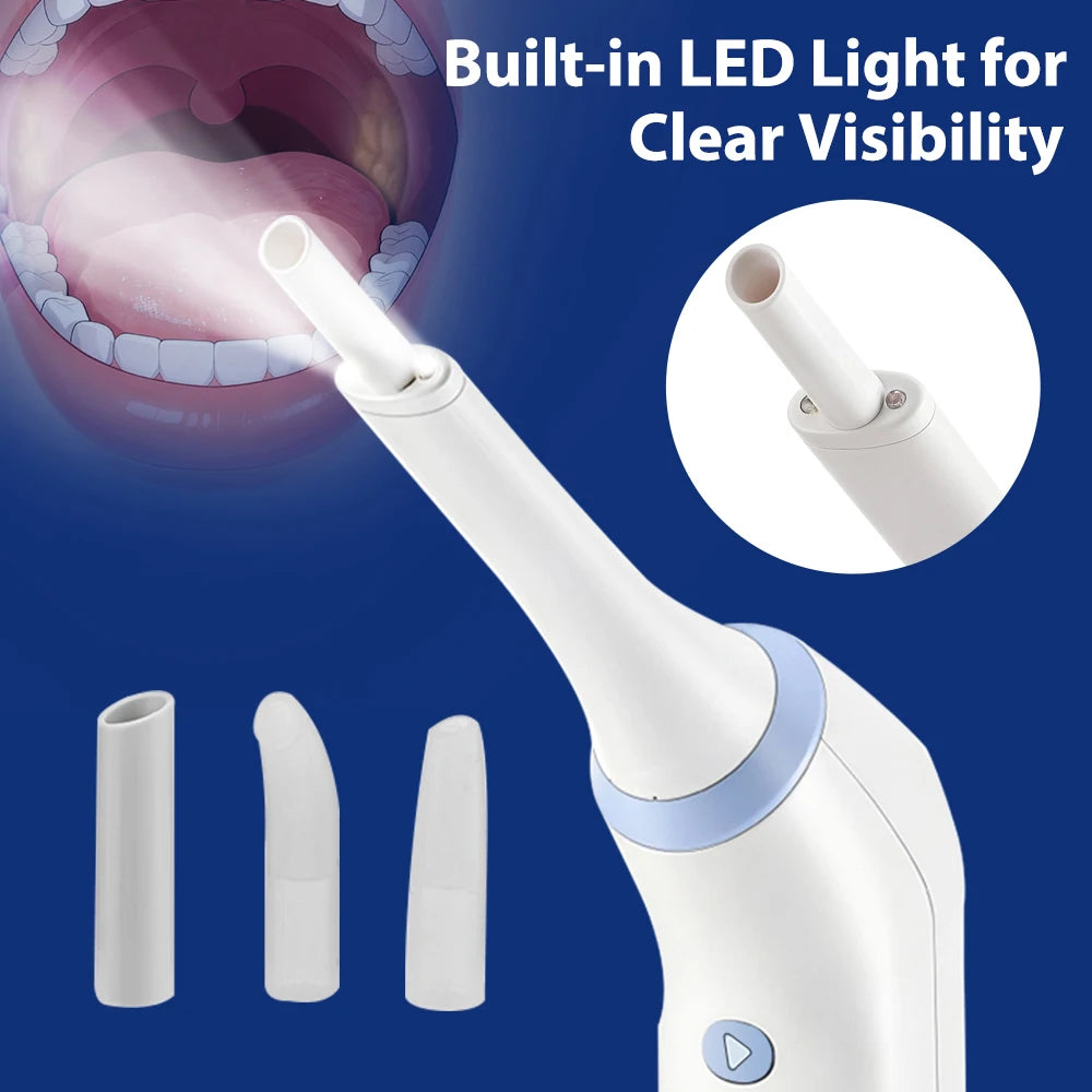 Portable Electric Tonsil Stone Remover with LED Light