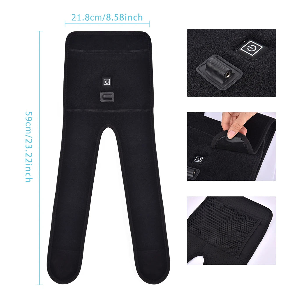 Electric Heated Knee Brace Support for Joint Relief