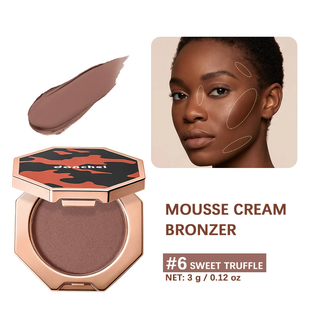 Cream Mousse Contour Bronzer for Sculpted Natural Finish