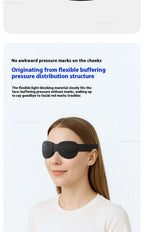 Dreamlight 3D Sleep Mask Contoured Blackout Eye Mask for Travel