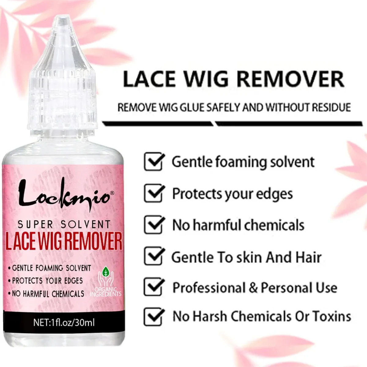Lockmio Lace Wig Installation Kit Waterproof Glue and Melting Spray