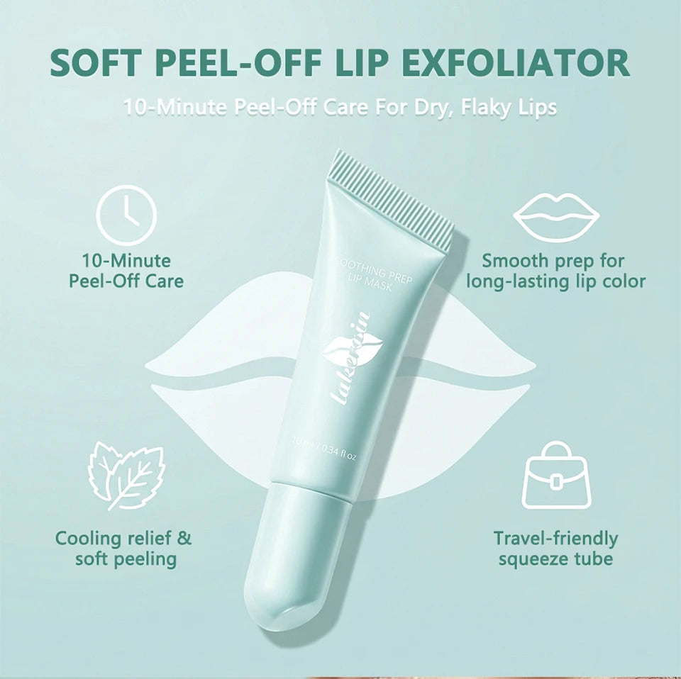 Exfoliating Peel-Off Lip Mask for Hydration and Lip Prep - 9