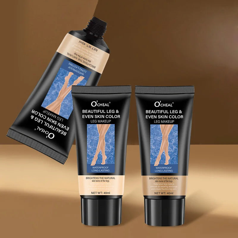 O'CHEAL Leg Makeup Concealer Waterproof Airbrush Finish Foundation - 5