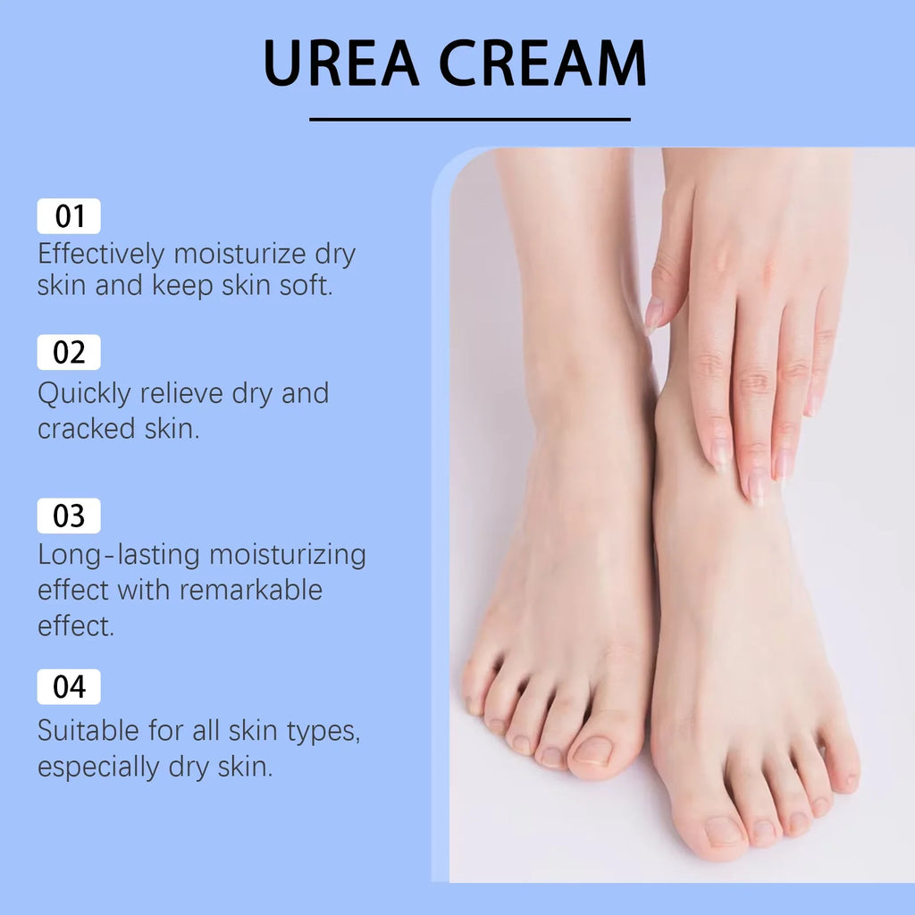 60% Urea Moisturizing Cream for Cracked Heels and Dry Skin