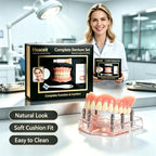 Comfort Fit Silicone Denture Set for Natural Smile