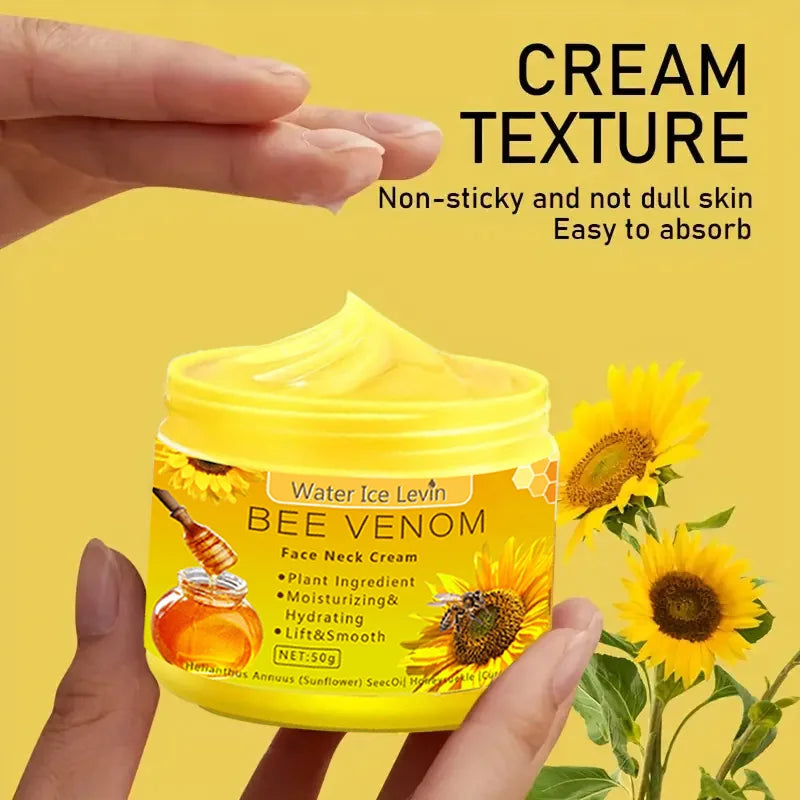 Bee Venom Face and Neck Cream Moisturizing Anti Aging Firming Treatment