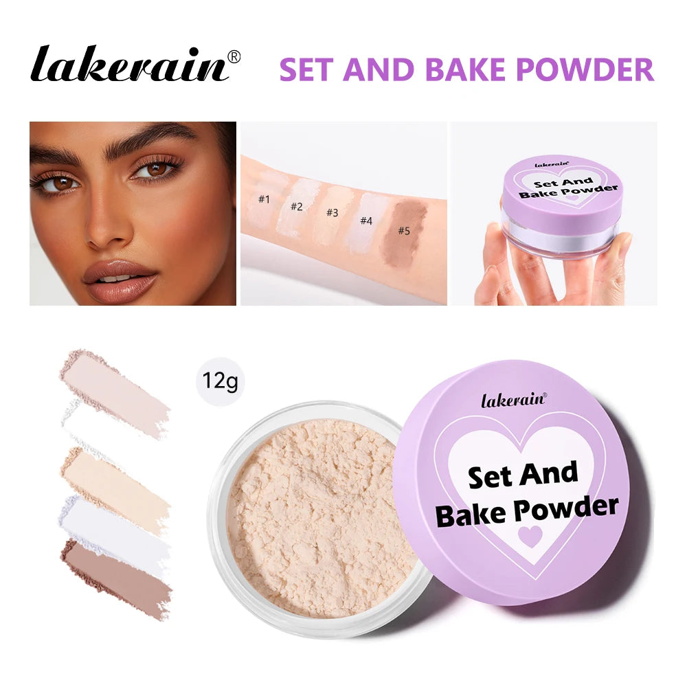 Matte Finish Loose Setting and Baking Powder - 1