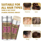 Lockmio Hair Wax Stick and Styling Brush Set for Frizz Control