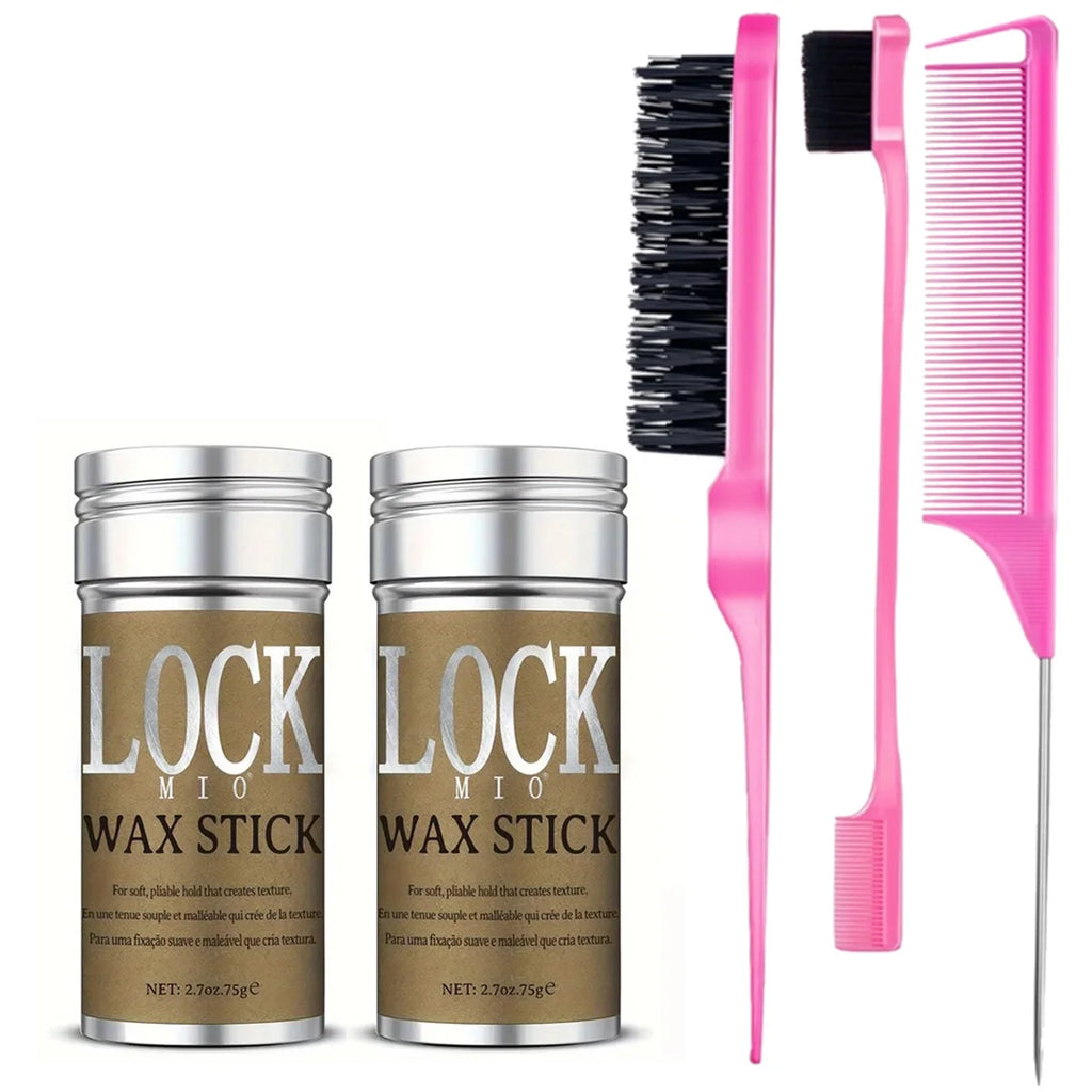 Coconut Oil Hair Wax Stick for Edge Control and Styling