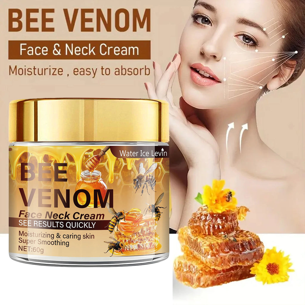 Bee Venom Facial Firming Cream Anti Aging Moisturizer for Face and Neck