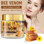 Bee Venom Facial Firming Cream Anti Aging Moisturizer for Face and Neck