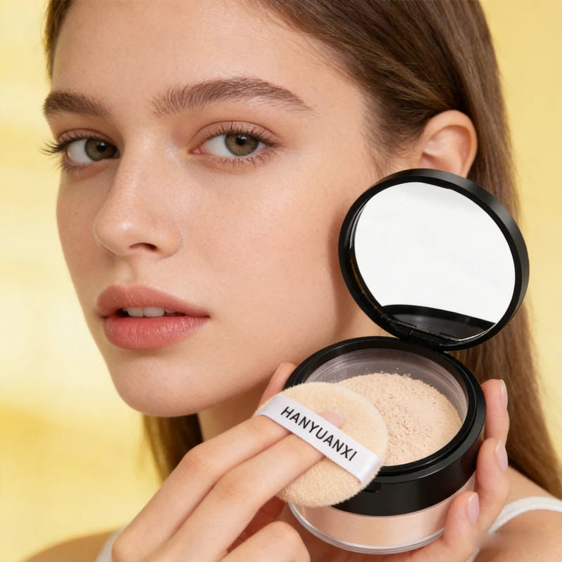 Hanyuanxi Matte Loose Powder Waterproof Long Lasting Finishing Powder