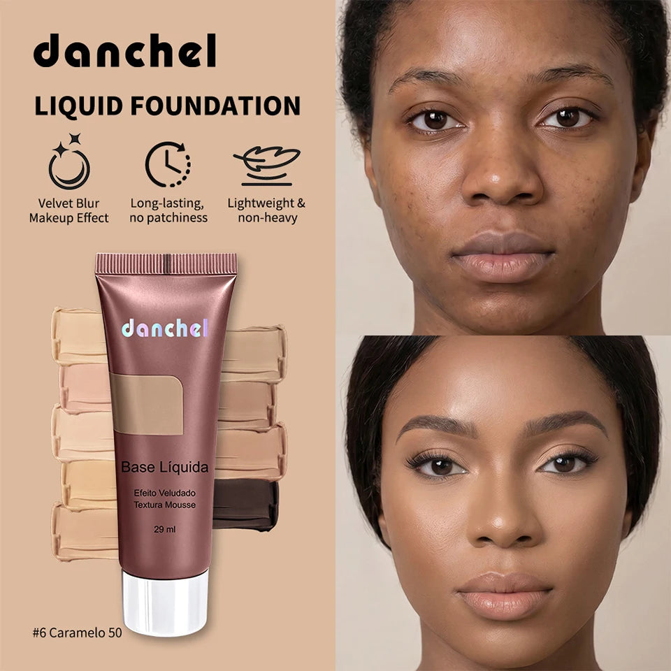 Velvet Matte Liquid Foundation for All-Day Wear - 7