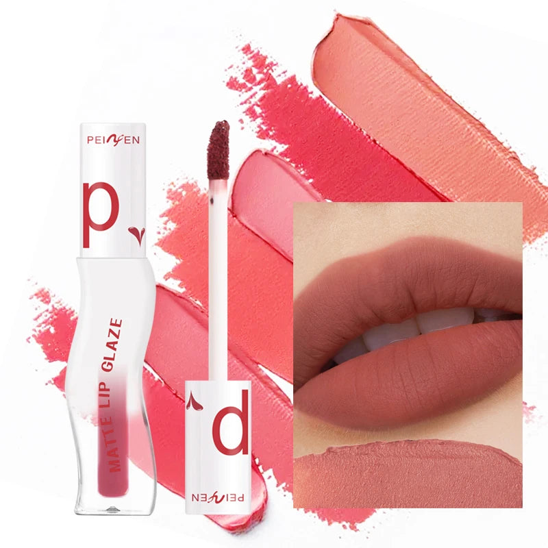 Long Lasting Matte Lipstick Waterproof Non Stick Lip Glaze