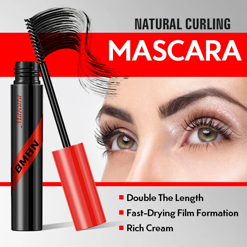BMBN Long Lasting Mascara Smudge Proof Lengthening Curling Lash Makeup - 10